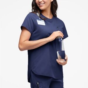 Resurge NAVY women’s scrub top